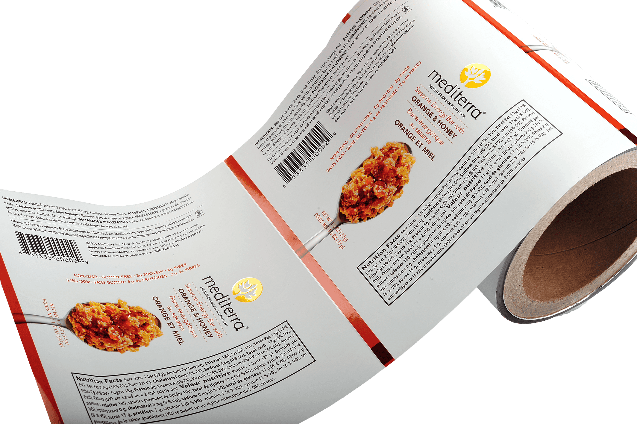 Arranti flow wrap film roll