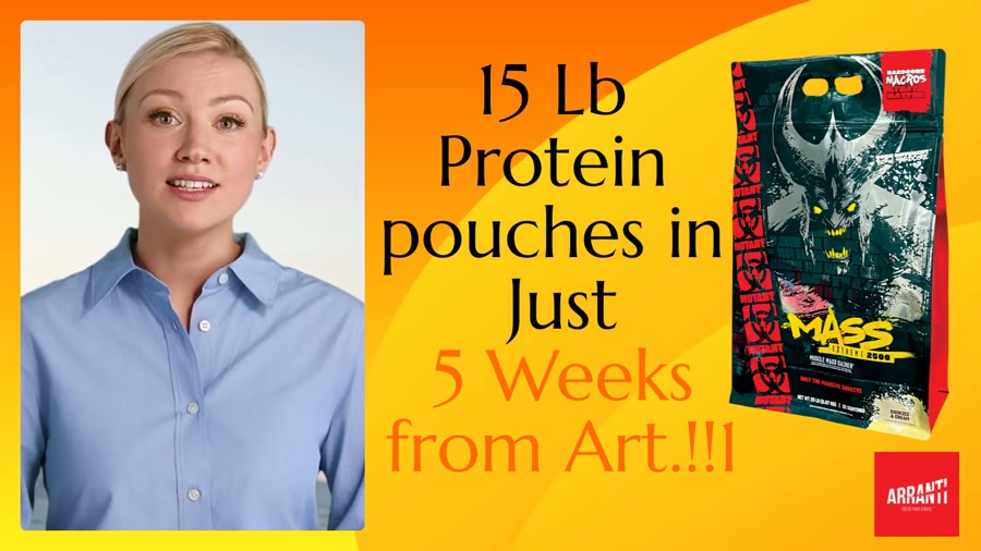 15 lb Protein Pouches in Just 5 Weeks
